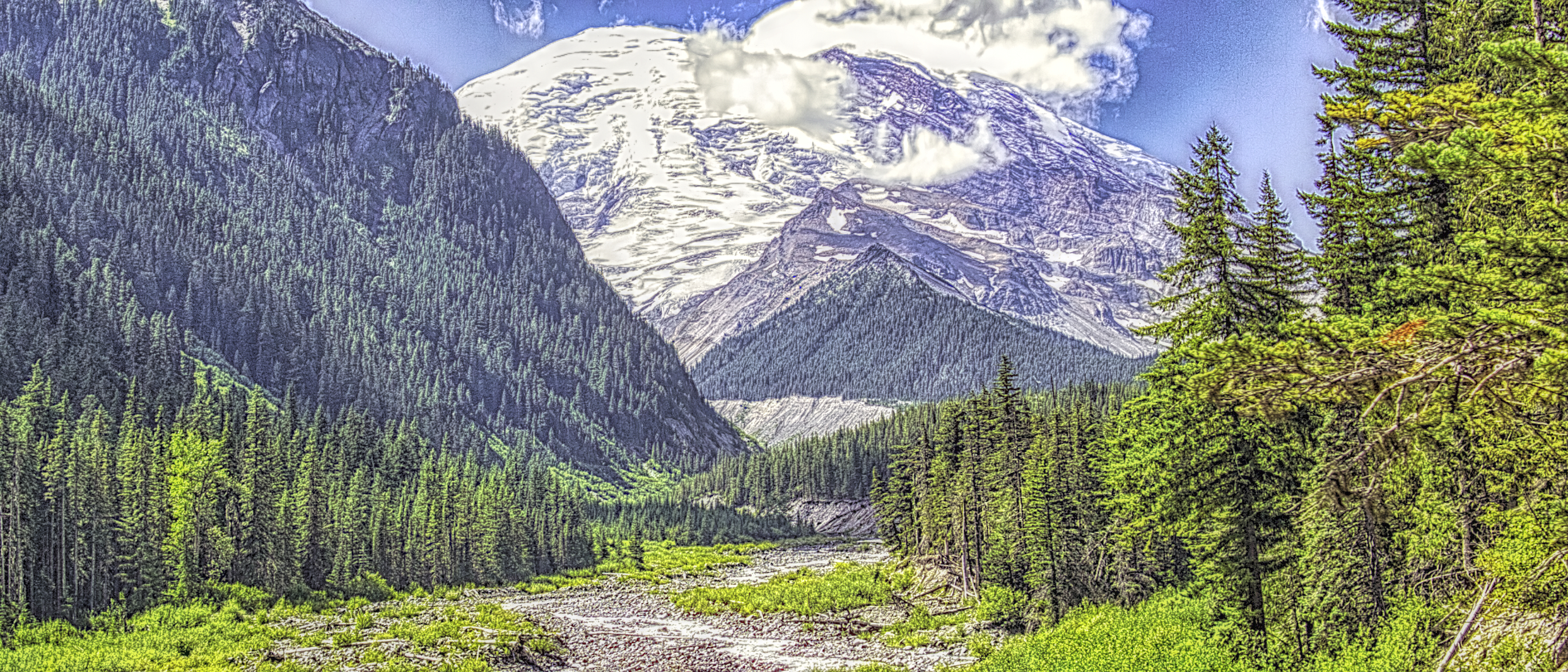 Mount Rainier in Washington